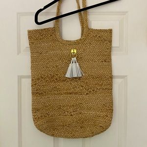 India Hicks Large Jute Bag
